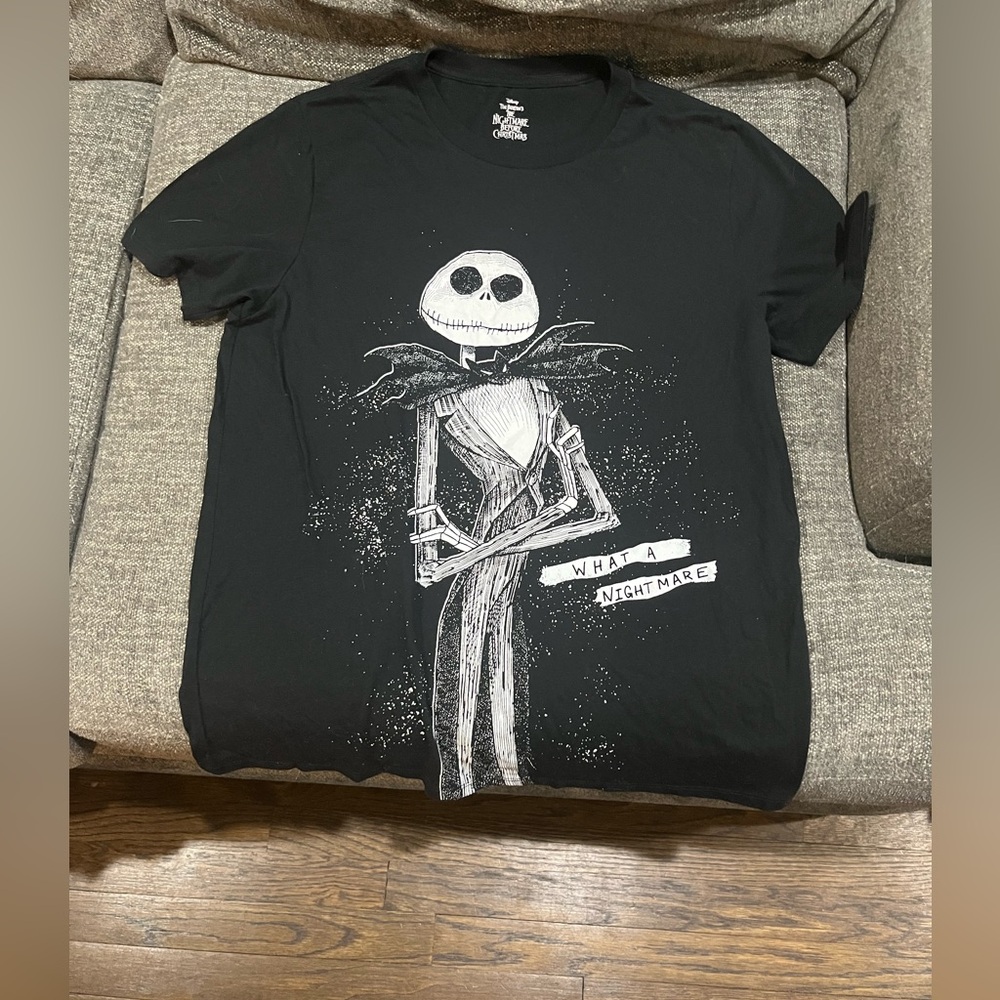 Disney Nightmare Before Christmas Tee, Size L, EUC